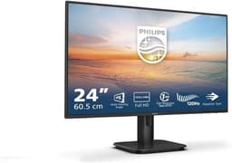 PHILIPS 24E1N1100A Monitor 24 Pulgadas 120Hz Panel IPS, 4ms GtG, Altavoces, (1920x1080 HDMI 1x 1.4) Negro