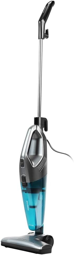 Cecotec Aspirador Escoba con Cable Conga Popstar 1000 Duo. 600W Potencia Máxima, 2 en 1: Vertical y de Mano, 15 kPa, Tecnología Ciclónica, Sin Bolsas, Cable 6 m, Depósito 800 ml