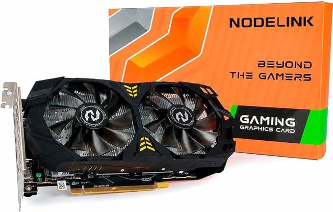 RX 580 8GB Tarjeta Grafica Gaming para Juegos, Trabajos Multimedia y edición de Video 3 Puertos DP, 1 Puerto HDMI, GDDR5, Bus 256 bits, GPU Ellesmere, bajo Consumo 130W