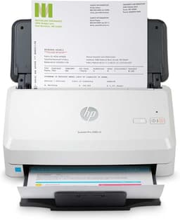 HP ScanJet Pro 2000 s2, Escáner rápido de Documentos para Oficina, con ADF 50 Hojas, escaneo a Doble Cara automático, hasta 35 ppm/70 ipm, conexión USB 3.0, Gris