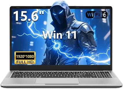 Ordenador Portátil 15,6 Pulgadas Ryzen 5 5500U CPU, Win 11 PC Portátil 16GB RAM 1TB SSD, Laptop con Teclado Retroiluminado con Tastierino Numérico, Type-C, Computadora Portátil HDMI USB3.0 WiFi6 BT5.1