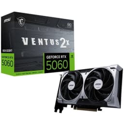 MSI GeForce RTX 5060 VENTUS 2X OC 8GB GDDR7 Reflex 2 RTX AI DLSS4