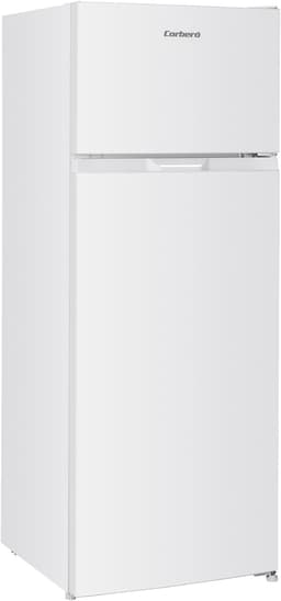 Corberó - Frigorífico 2 Puertas con congelador | CF2PH146W | 206 L | 143 cm |Control Mecánico | Puerta Reversible | Cajón Crisper | Hueveras y Cubiteras | Blanco
