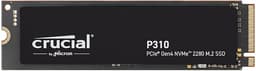 Crucial P310 SSD 1TB PCIe Gen4 NVMe M.2 2280, Disco Interno, hasta 7.100 MB/s, Compatible con Ordenador Portátil y de Sobremesa & Consolas de Juegos Portátiles - CT1000P310SSD801