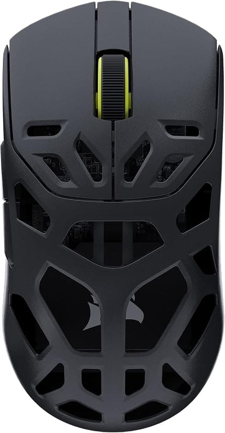 Corsair Sabre v2 Pro Wireless MG FPS Ratón para Juegos – Negro | Sensor MARKSMAN S de 33 000 ppp, Sondeo Avanzado de 8.000 Hz, Magnesio Duradero, Ligero, Batería de Hasta 120 Horas