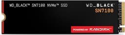 WD_Black SN7100 NVMe SSD 1TB (Velocidades hasta 7250/6900 MB/s de Lectura/Escritura, M.2 2280, Next Gen TLC 3D NAND, SANDISK Dashboard, para Ordenadores y Consolas portátiles) Powered by SANDISK